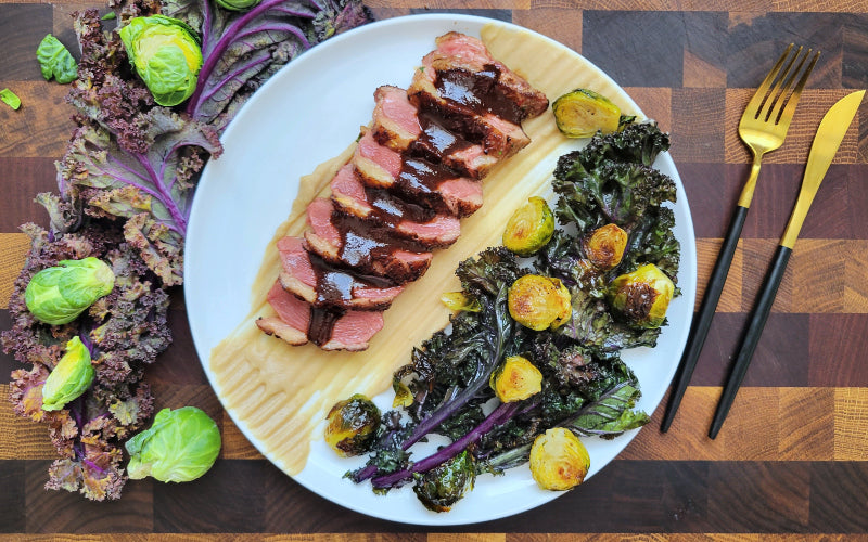 GRILLED DUCK BREAST BY CHEF JONATHAN MAYER