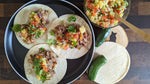 ASIAN-STYLE PORK TACO WITH PINEAPPLE SALSA BY CHEF JONATHAN MAYER