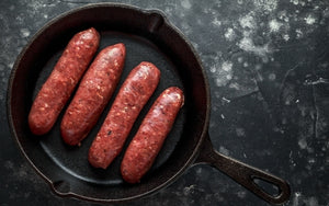 
                  
                    Load image into Gallery viewer, Bacon and cheddar pork sausages
                  
                