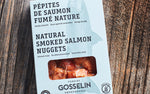 Pépites de saumon fumé nature | Fumoirs Gosselin